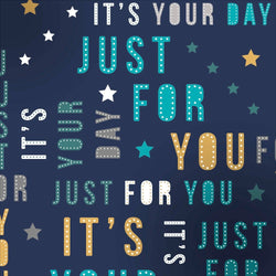 Gift Wrap - Flat Wrap / Just For You (Folded Twice)