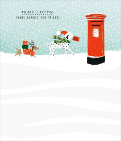 Across The Miles Christmas Card