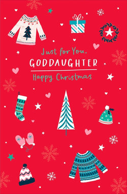 Goddaughter Christmas Card