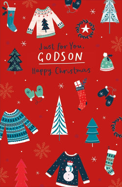 Godson Christmas Card