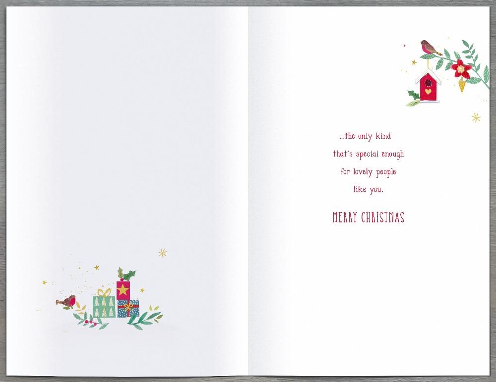 Brother Personalised Christmas Card