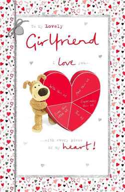 Girlfriend Valentines Day Card