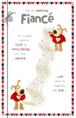 Fiance Valentines Day Card 