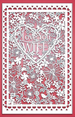 Wife Valentines Day Card