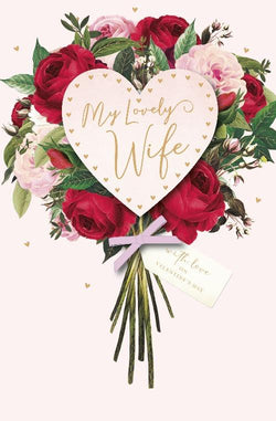 Wife Valentines Day Card 