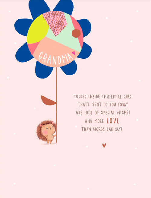 Grandma Mothers Day Card - More Love Than Words Can Say