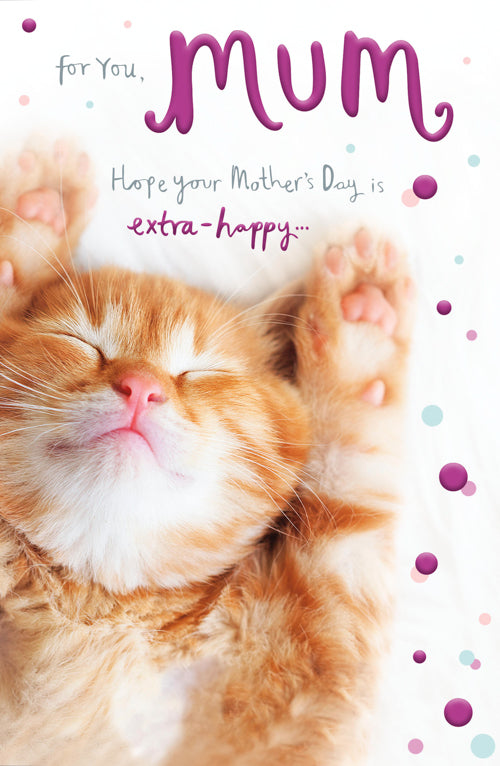 Mum Mothers Day Card - Extra Happy