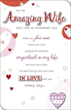 Wife Valentines Day Card