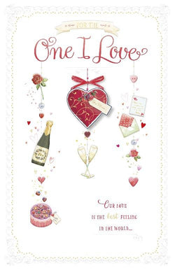 One I Love Valentines Day Card