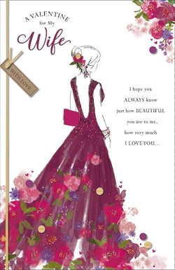 Wife Valentines Day Card 