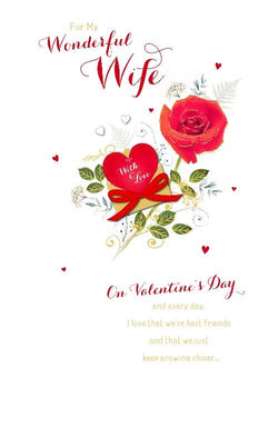 Wife Valentines Day Card
