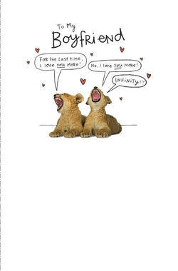 Boyfriend Valentines Day Card 