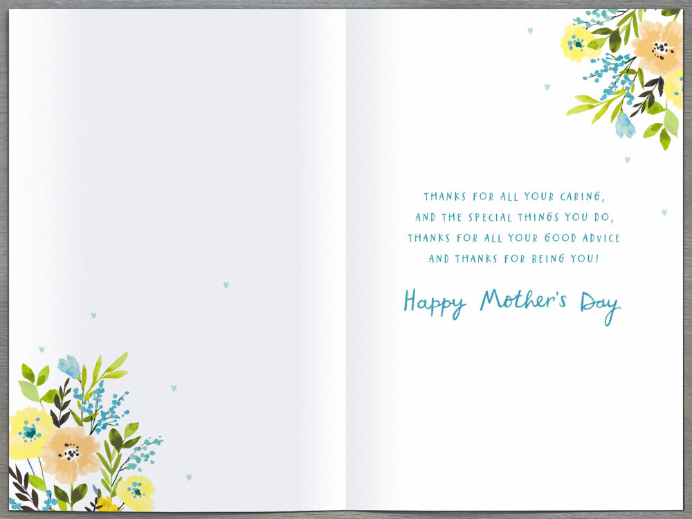 Just For You Mothers Day Card - Tea Pot Flower Vase