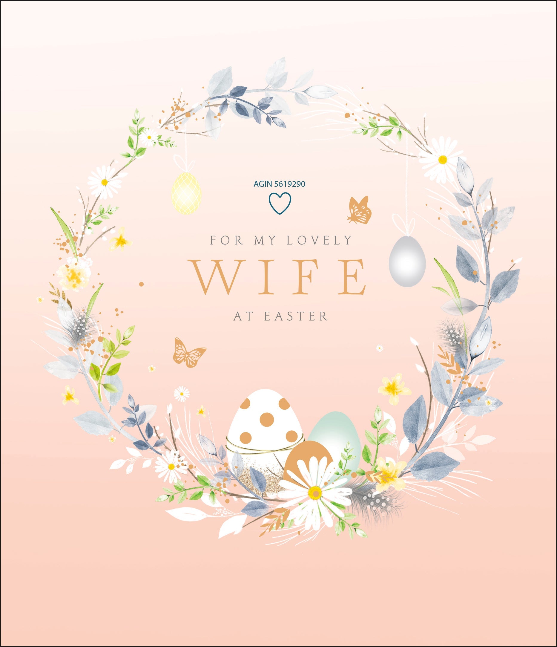 Wife Easter Card