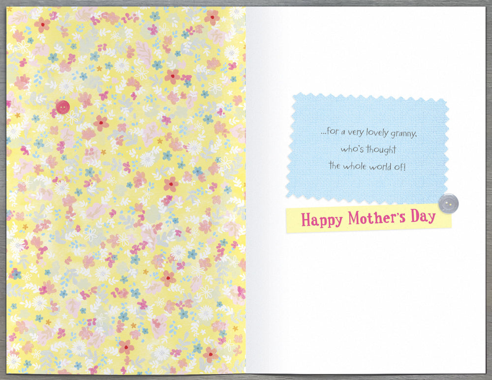 Granny Mothers Day Card - A Special Little Wish