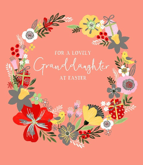 Granddaughter Easter Card 