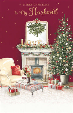 Husband Christmas Card