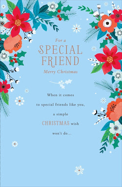 Special Friend Christmas Card