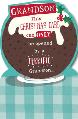 Grandson Christmas Card