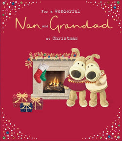 Nan And Grandad Christmas Card