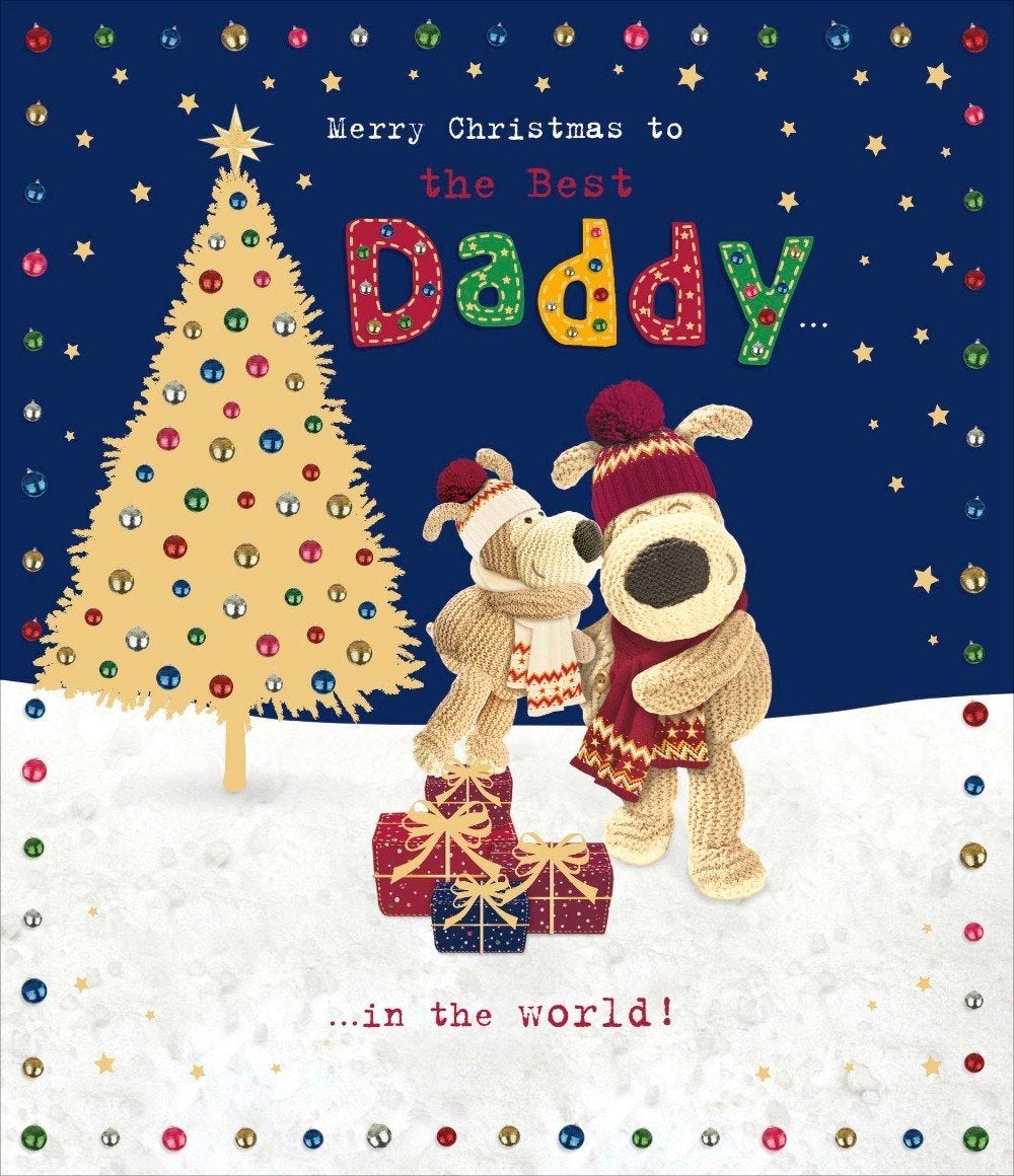 Daddy Christmas Card