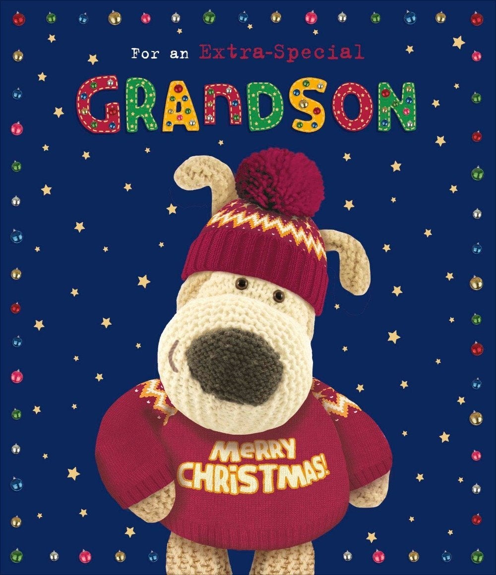 Grandson Christmas Card