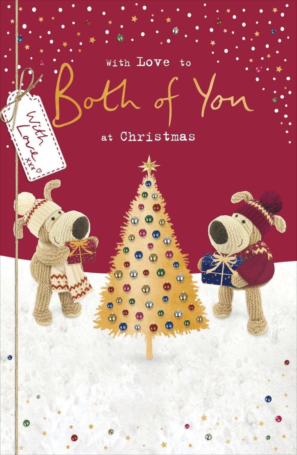 To Both Of You Christmas Card