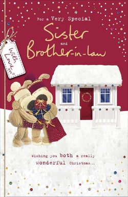 Sister And Brother In Law Christmas Card