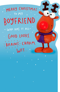 Boyfriend Christmas Card