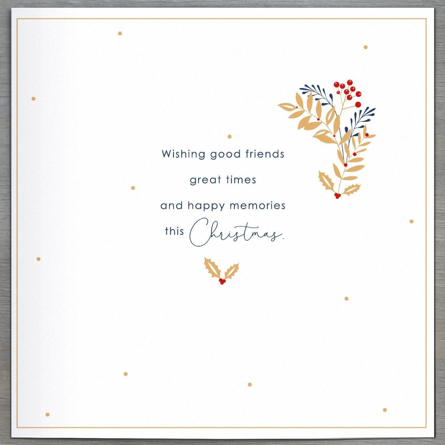 Friend Christmas Card