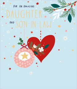 Daugher And Son In Law Christmas Card
