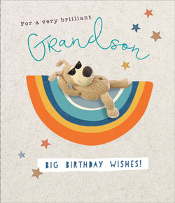 Birthday Card - Grandson