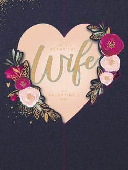 Wife Valentines Day Card