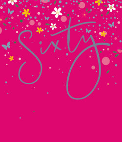 Age 60 Birthday Card