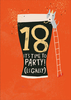 Age 18 Birthday Card