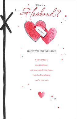 Husband Valentines Day Card - Closest Friend Ever Had