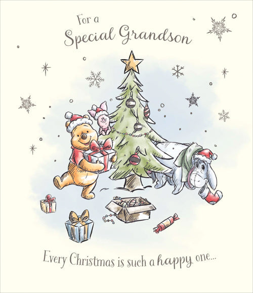 Special  Grandson Christmas Card