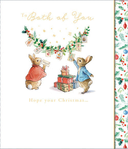 Both Of You Christmas Card