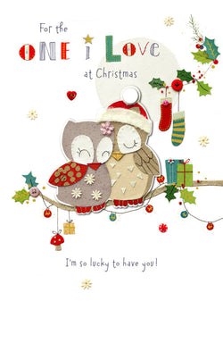 One I Love Christmas Card