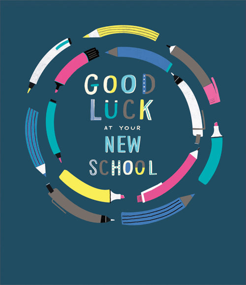 Good Luck Card / First Day Of School Card
