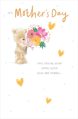 General Mothers Day Card - Special Wish Thanks