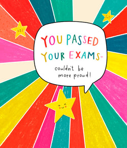 Funny Graduation Card - Exam