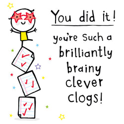 Funny Graduation Card - Exam