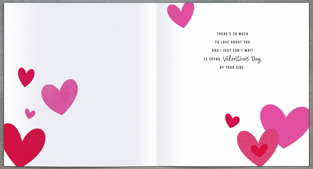 General Valentines Day Card - Concentric Hearts
