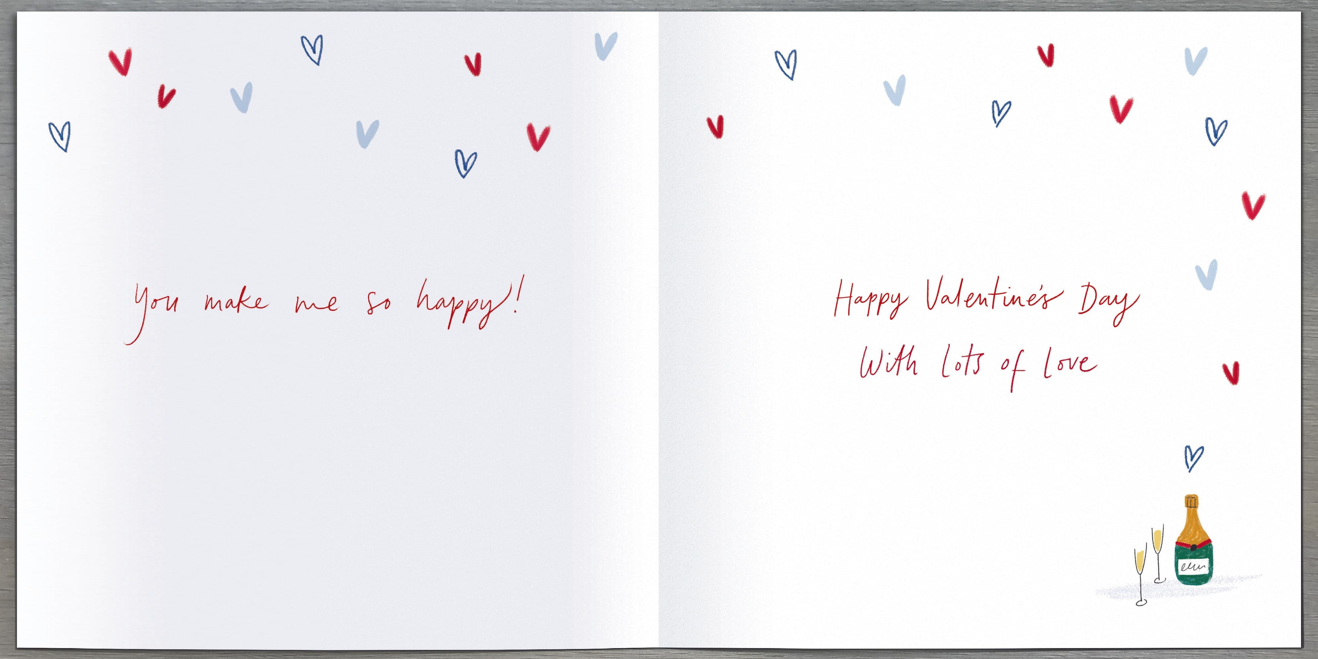 One I Love Valentines Day Card - On And Always