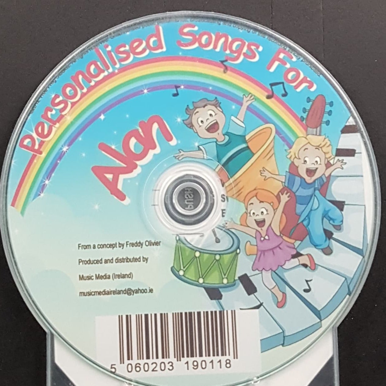 CD - Personalised Children's Songs / Alan