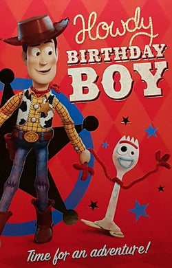 Birthday Card - Time For An Adventure! & A Red Front