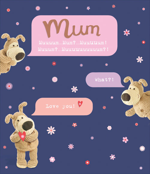Mum Mothers Day Card - Muuuum Love You