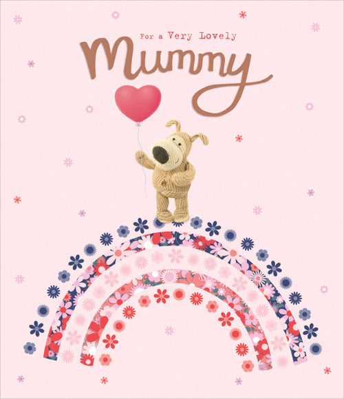 Mummy Mothers Day Card - Arch Of Flowers