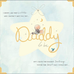 Fathers Day Card - Dad To Be / You're The Best Dad I Could Get